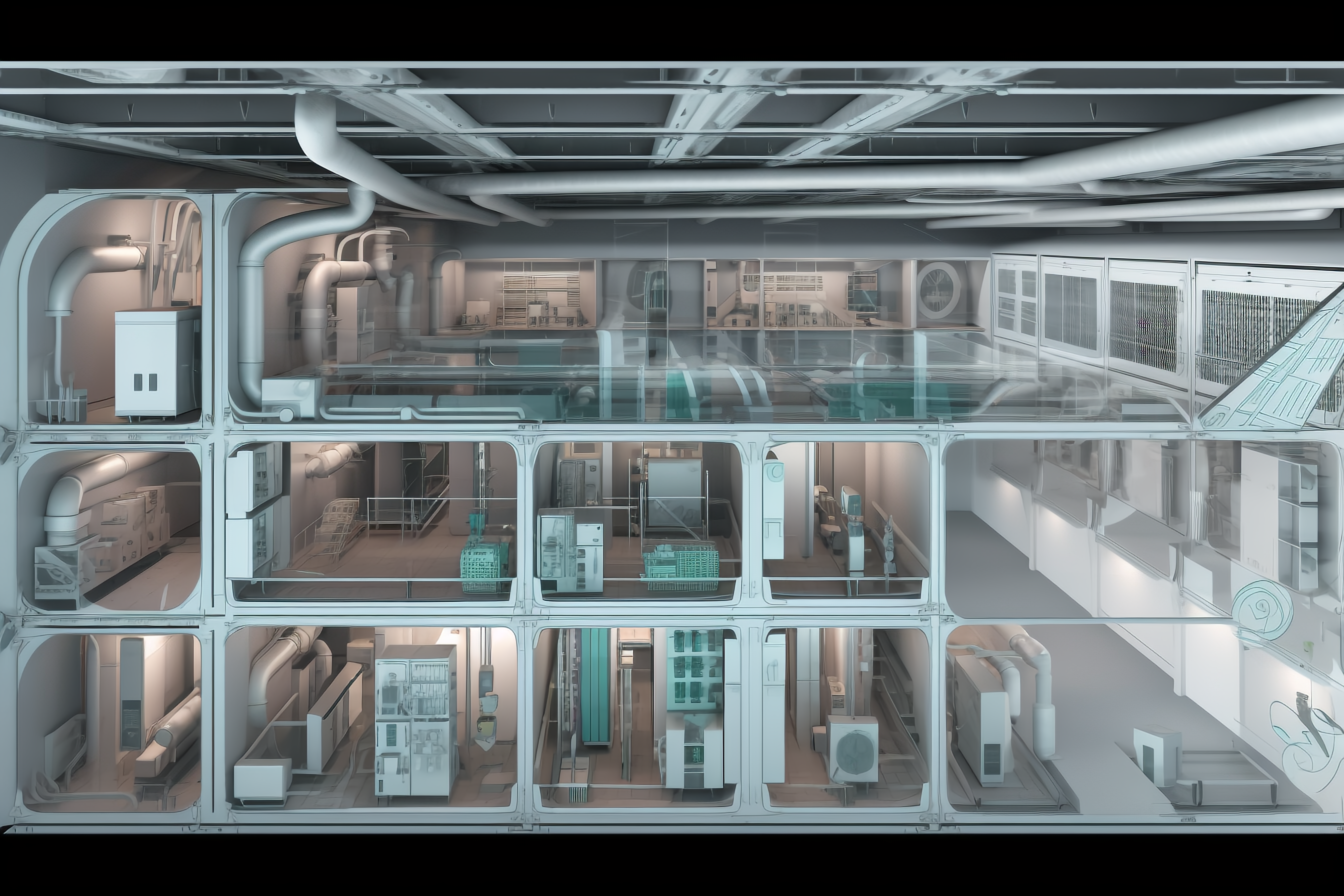 中央空調工作原理